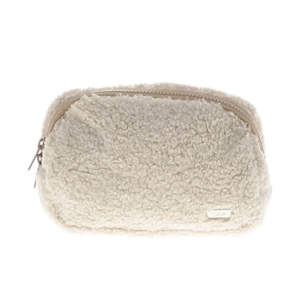 Lole Cream Shearling Crossbody Bag - Picture 1 of 4